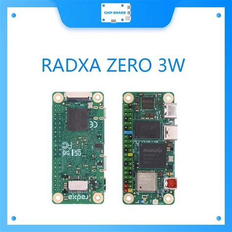 Radxa Zero W Rockchip Rk Bit Quad Core Based Mini Sbc Wifi