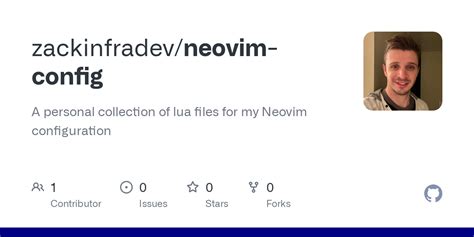 Github Zackinfradev Neovim Config A Personal Collection Of Lua Files