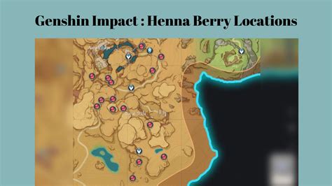 Henna Berry Locations in Genshin Impact- Games Eshop