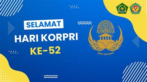 SELAMAT HARI KORPRI KE 52 YouTube