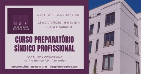 Curso De Sindico Profissional Em Rio De Janeiro Sympla