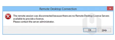 Fix Remote Session Disconnected No Remote Desktop License Servers