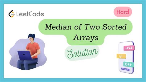 Median Of Two Sorted Arrays Leetcode 4 Solution YouTube