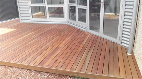 Spotted Gum Timber Deck Contemporary Deck Adelaide By Nagel