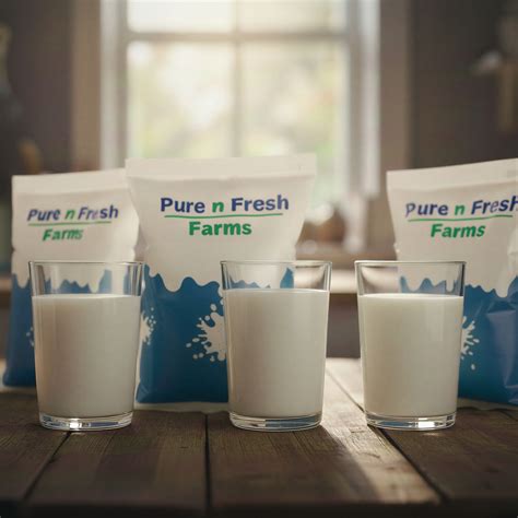 pure  fresh farm fresh milk purenfresh