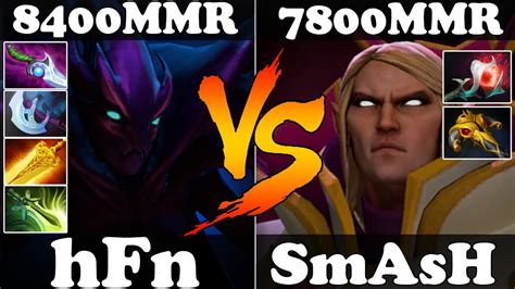 Dota 2 HFn 8400 MMR Spectre VS SmAsH 7800 MMR Invoker Ranked Match