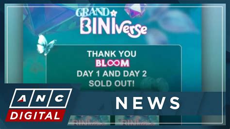 ‘grand Biniverse Concert Tickets Sold Out In Less Than 3 Hours Anc