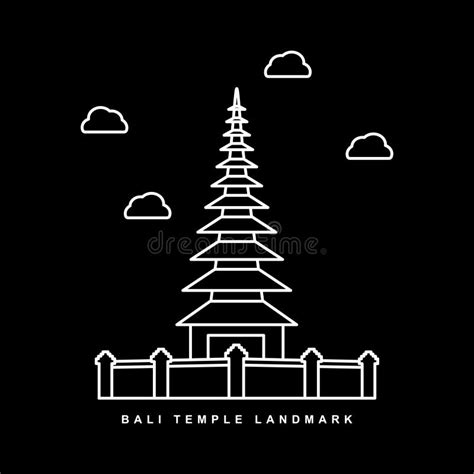 Bali Temple Icon Stock Illustrations 1093 Bali Temple Icon Stock