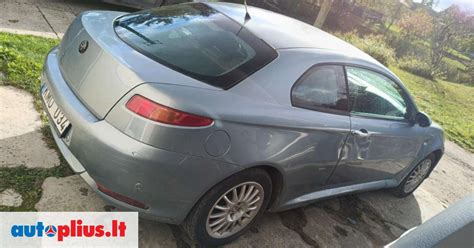 Alfa Romeo GT For Parts Pradedama Ardyti Odinis Juodas Salonas