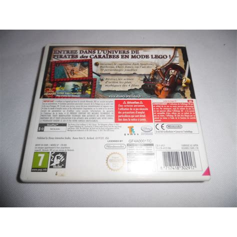 Jeu 3DS Lego Disney Pirates des Caraïbes