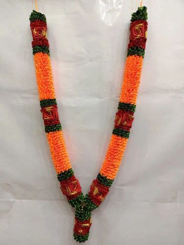 Satin Ribbon Artificial Flower Garland At Rs 120 Piece Mala In Delhi