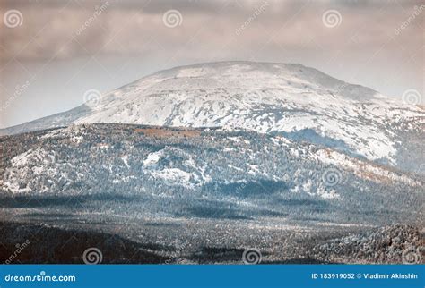 Mount Yamantau, the Highest Peak of the South Urals Stock Photo - Image ...