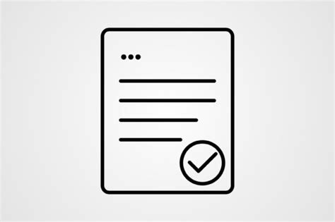 Checklist Line Icon Graphic By Graphic Nehar · Creative Fabrica