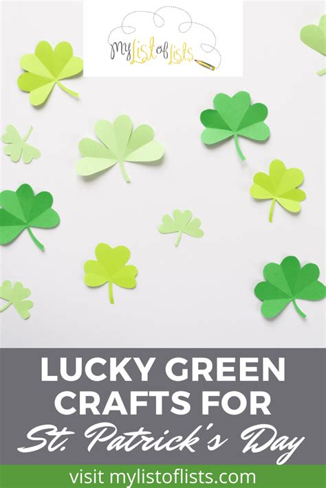 St. Patrick's Day Crafts: Crafts, St. Patrick's Day - DIY - Mylistoslists.com