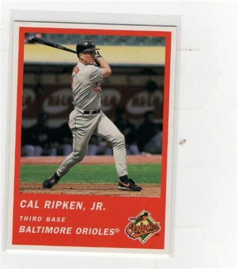 Cal Ripken Jr Fleer Ripken Collection Free Shipping D Ebay