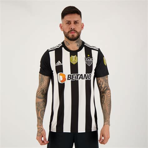 Camisa Adidas Atl Tico Mineiro I Campe O Brasileiro Patch