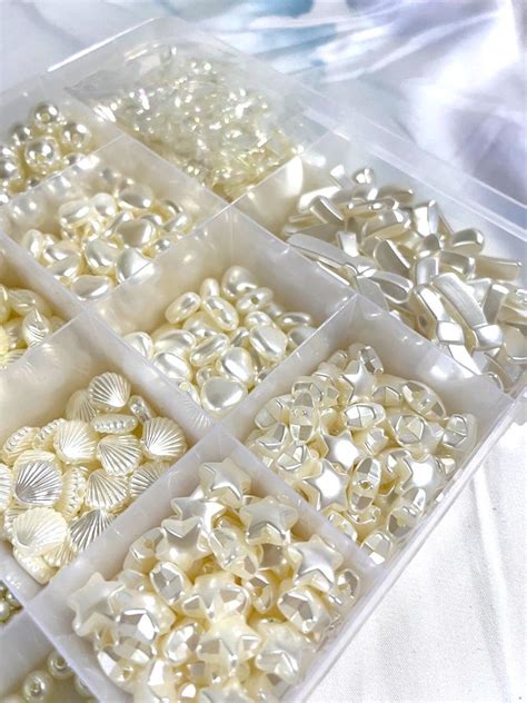 Assorted Pearl Beads Hobbies Toys Stationery Craft Craft