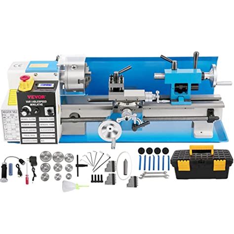 Vevor Mini Metal Lathe 7 X14 Benchtop Metal Lathe 550w Variable Speed 2250 Rpm Metal Lathe