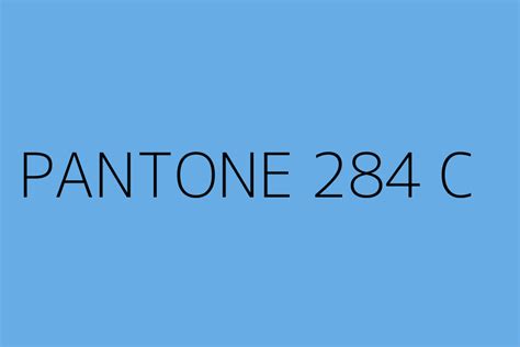 Pantone 284 C Color Hex Code