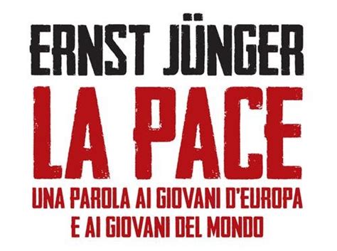 Presentazione Del Libro La Pace Una Parola Ai Giovani DEuropa E Ai