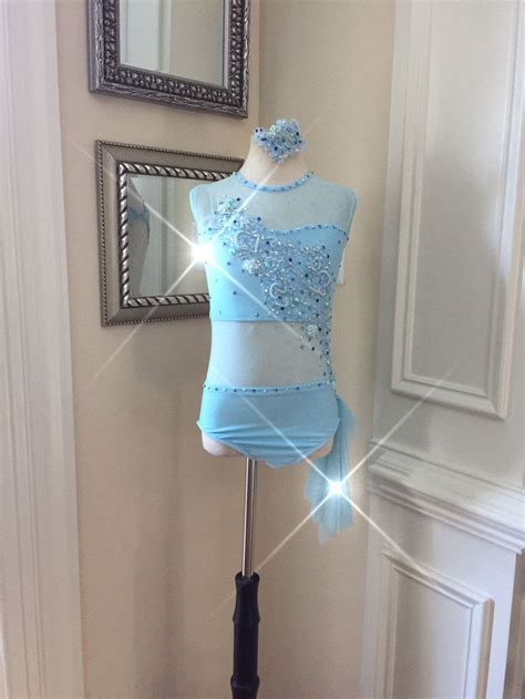 Custom Dance Costumes Lyrical Jazz Contemporary 2 PC With Mesh - Etsy | Pretty dance costumes ...