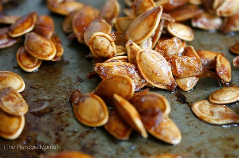 The Pierogie Mama: Sweet Roasted Pumpkin Seeds