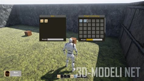 Unreal Engine Blueprint Inventory System