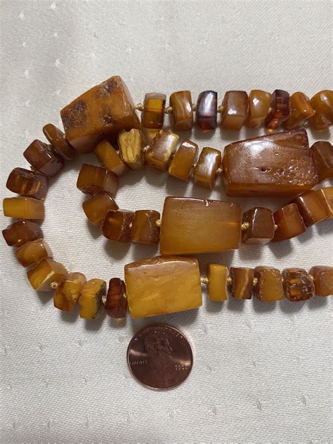 Antique Baltic Amber Old Butterscotch Eggyolk Natural Gem