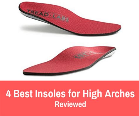 4 Best Insoles For High Arches For Comfort & Support - 2024