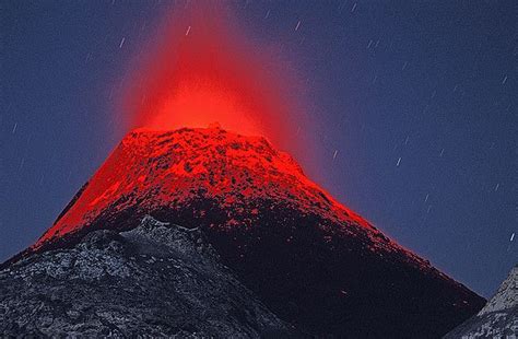 Erupting Cone At Lengai Volcano Tanzania Volcano Erupting Volcano