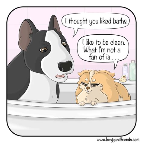 Bath Time Comic Benjy And Friends