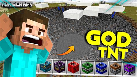 These GOD TNT Destroyed My Minecraft World YouTube