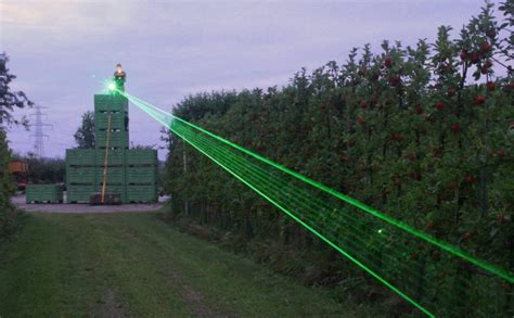 California Vineyard Uses Robotic Lasers To Solve Bird Problems Fruit