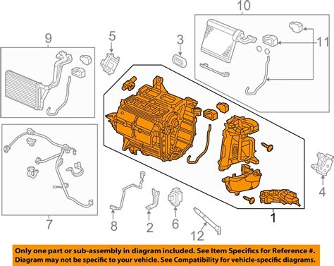 Amazon Genuine Honda Tr A Heater Sub Assembly Automotive