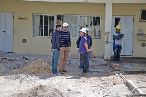 Galli recorrió obras en establecimientos educativos En Linea Noticias