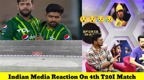 Indian Media Reaction On Pakistan Vs New Zealand Th T I No Result