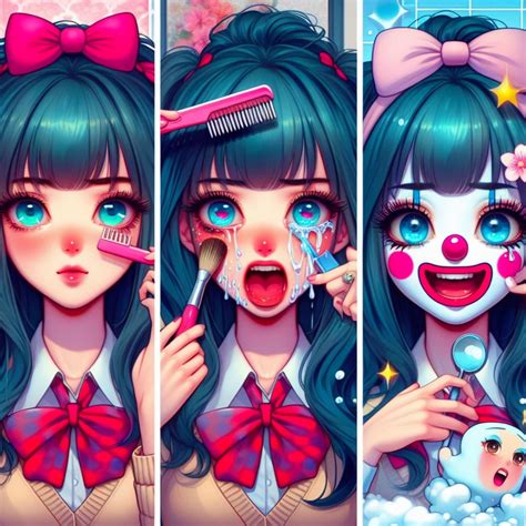 Clown makeup 89 by RimFuton on DeviantArt