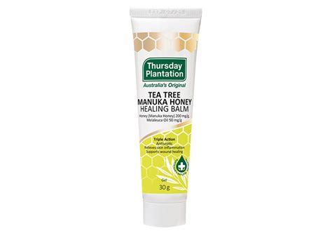 Tea Tree And Manuka Honey Healing Balm Thursday Plantation