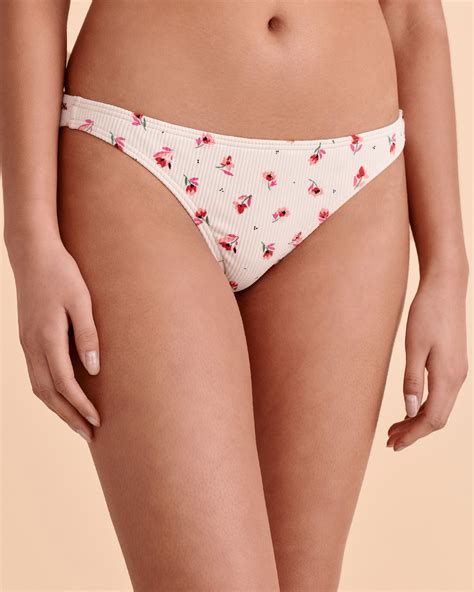 BILLABONG KISS THE DAY Tanga Bikini Bottom Floral Bikini Village