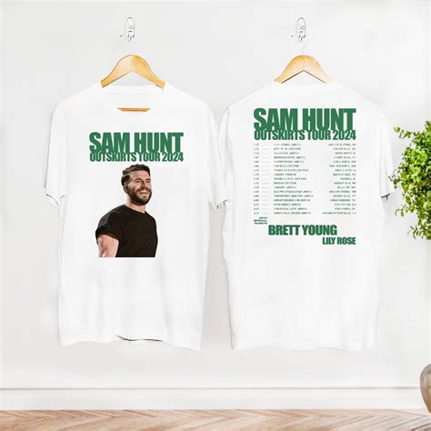 Sam Hunt 2024 Concert Merch Sam Hunt 2024 Outskirts Tour - Etsy