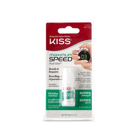 Buy Kiss Products Maximum Speed Nail Glue 0 10 Oz Online At Desertcartuae