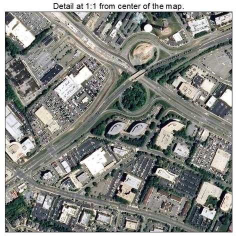 Aerial Photography Map of Tysons Corner, VA Virginia