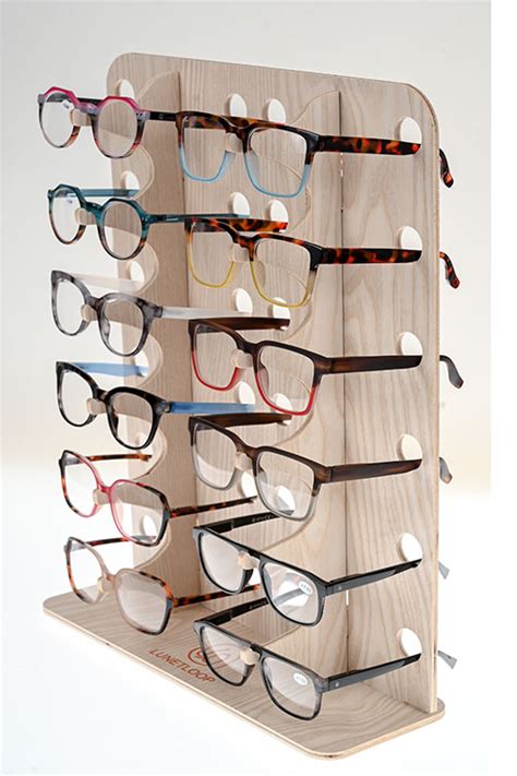 Presentoir De Lunettes De Lecture En Bois Griff Lunetloop