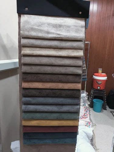 Roll Multicolor Leather Suede Fabrics For Upholstery At Rs 145 Meter