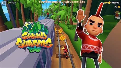 Subway Surfers Rio Festive Spike Special Surfer Outfit Gameplay