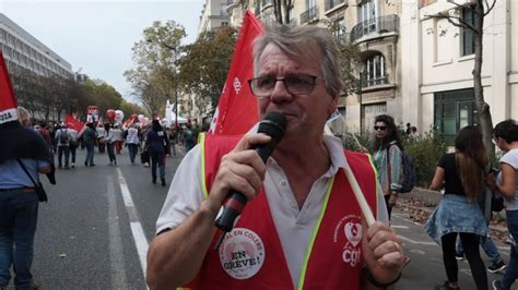 Manifestation du 13 10 2023 Salaires retraites Droit Égalité CGT