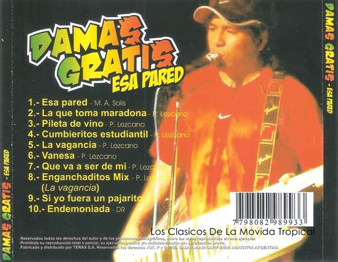 Yo Llevo La Cumbia En La Sangre Damas Gratis Esa Pared 2006