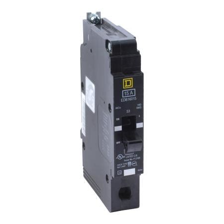 Square D A Pole Miniature Circuit Breaker Edb V Ac