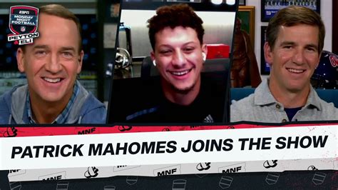 Best Of Patrick Mahomes On The Manningcast Monday Night Football With