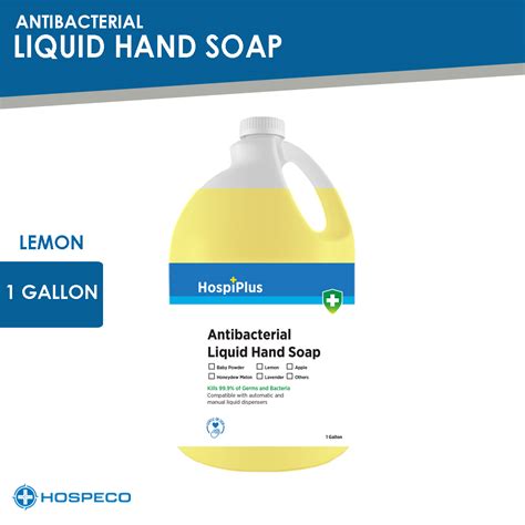 Antibacterial Liquid Hand Soap Baby Powder Gallon | Antiseptic ...